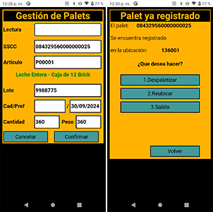 SIGA. Sistema Integral de Gestion de Almacenes.
