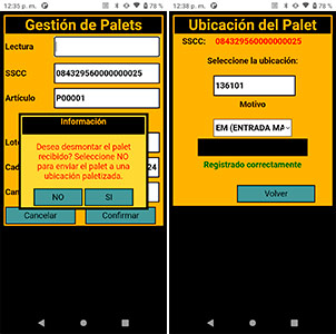 SIGA. Sistema Integral de Gestion de Almacenes.